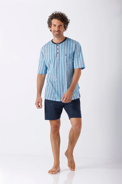 Hajó prémium pamut nyári pizsama