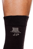 J.Press pamut lazított gumis speciális zokni férfiaknak .